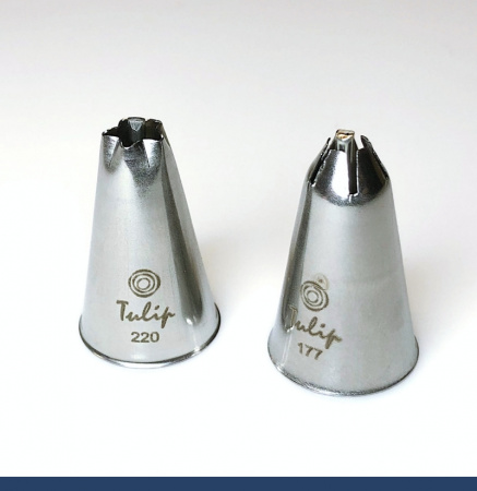 Кондитерская насадка 220 Tulip звезда закрытый центр сирень