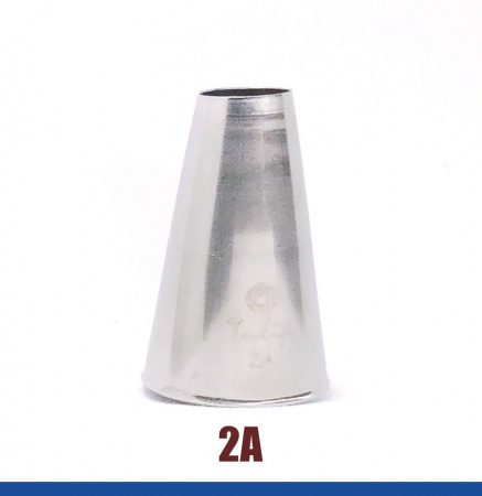 Кондитерская насадка 2А Tulip, Корея, трубочка Ø 12 мм