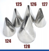 Набор кондитерских насадок 124, 125, 126, 127 Tulip™, 4 шт, лепесток розы прямой