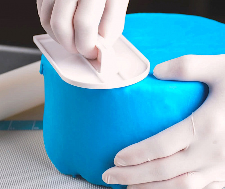 Утюжок для мастики модель 2 (овал) размер 15•7.5 см