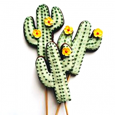 Вырубка стальная Кактус размер 12•10•2,5 см