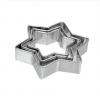 Вырубка стальная Звёзды ∅ 5-8 см | Набор 5 фигур