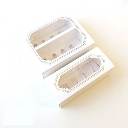 Коробка-пенал для макарони 14*5*5 см | упак. 10 шт