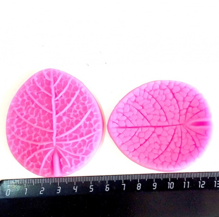 Молд силиконовый (вайнер) Листья риф.