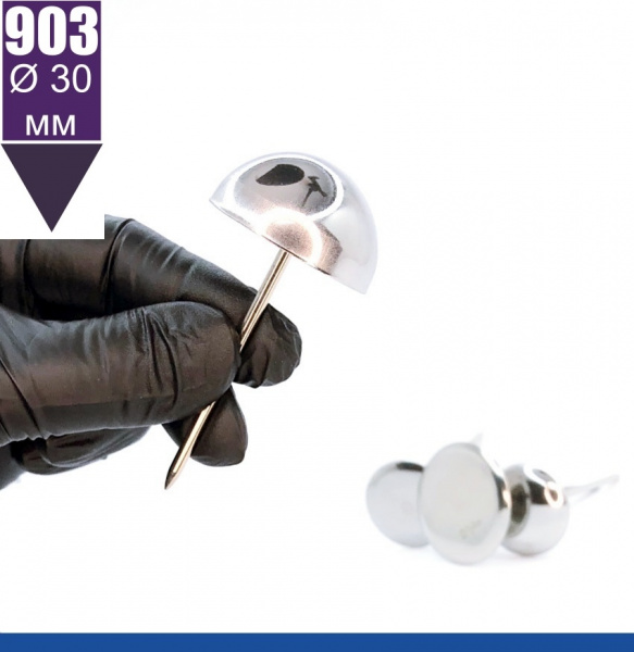 Кондитерский гвоздик 903 Tulip™ выпуклый для хризантем Ø 30 мм (Domed)