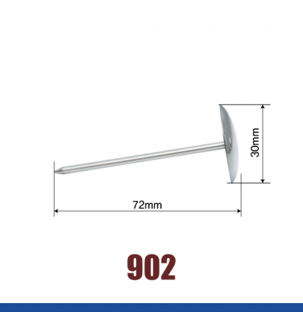 Кондитерский гвоздик 902 Tulip™ выпуклый мини Ø 30 мм