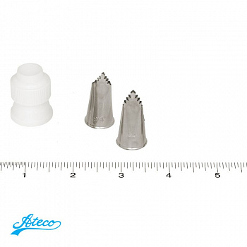 Кондитерская насадка листик фигурный №94, 95 Ateco Кондитерская насадка листик фигурный №94, 95 Ateco