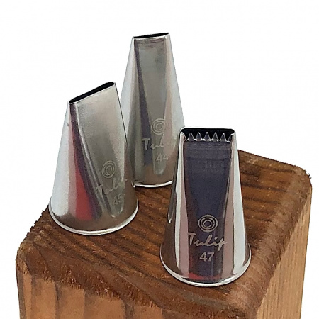 Кондитерская насадка лента с зубчиками №47 Tulip™ (Ribbon Basketweave)