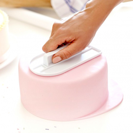 Утюжок для мастики модель 4 (полуовал) размер 15•7.5 см